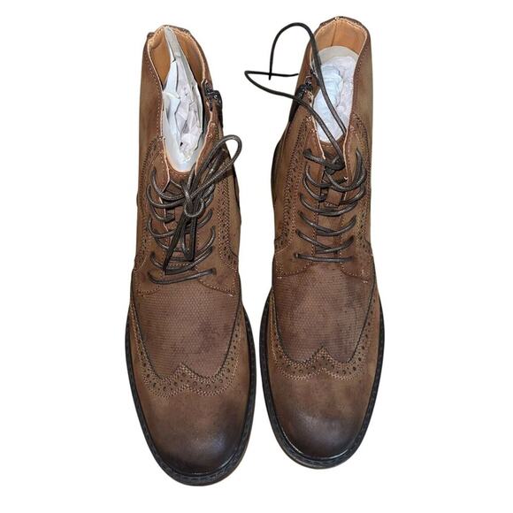 Unlisted Kenneth Cole Buzzer Mens 8.5 Boots Formal Classic Business Casual Work - Picture 2 of 9